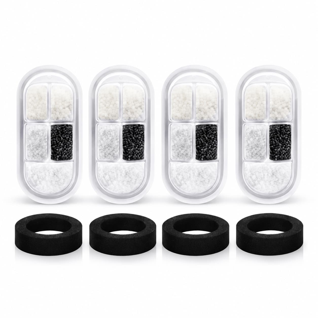 Pack 4 filtros Fuente 2,2 Litros