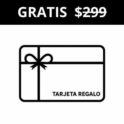 Tarjeta de regalo de $299