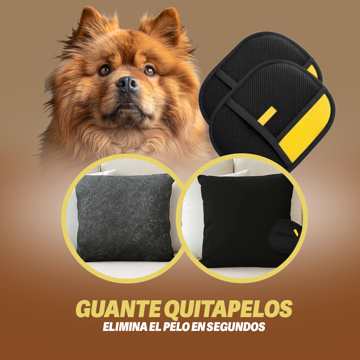 Guante para eliminar pelos de mascota™