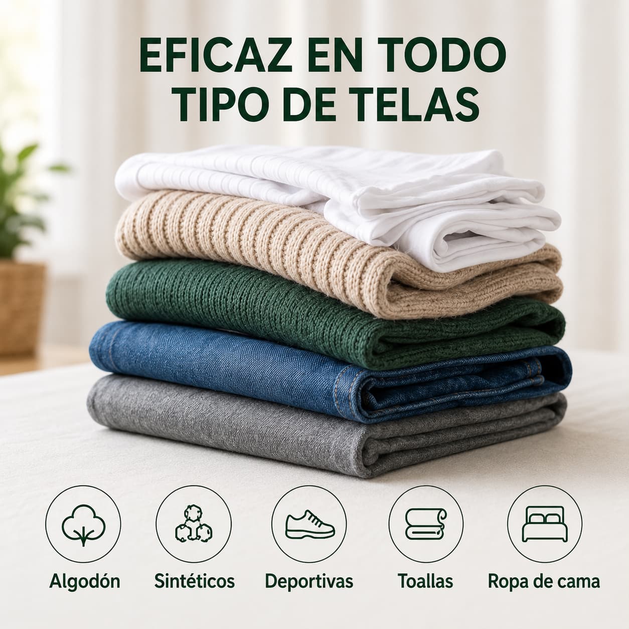 Elimina olores y pelos de ropa™