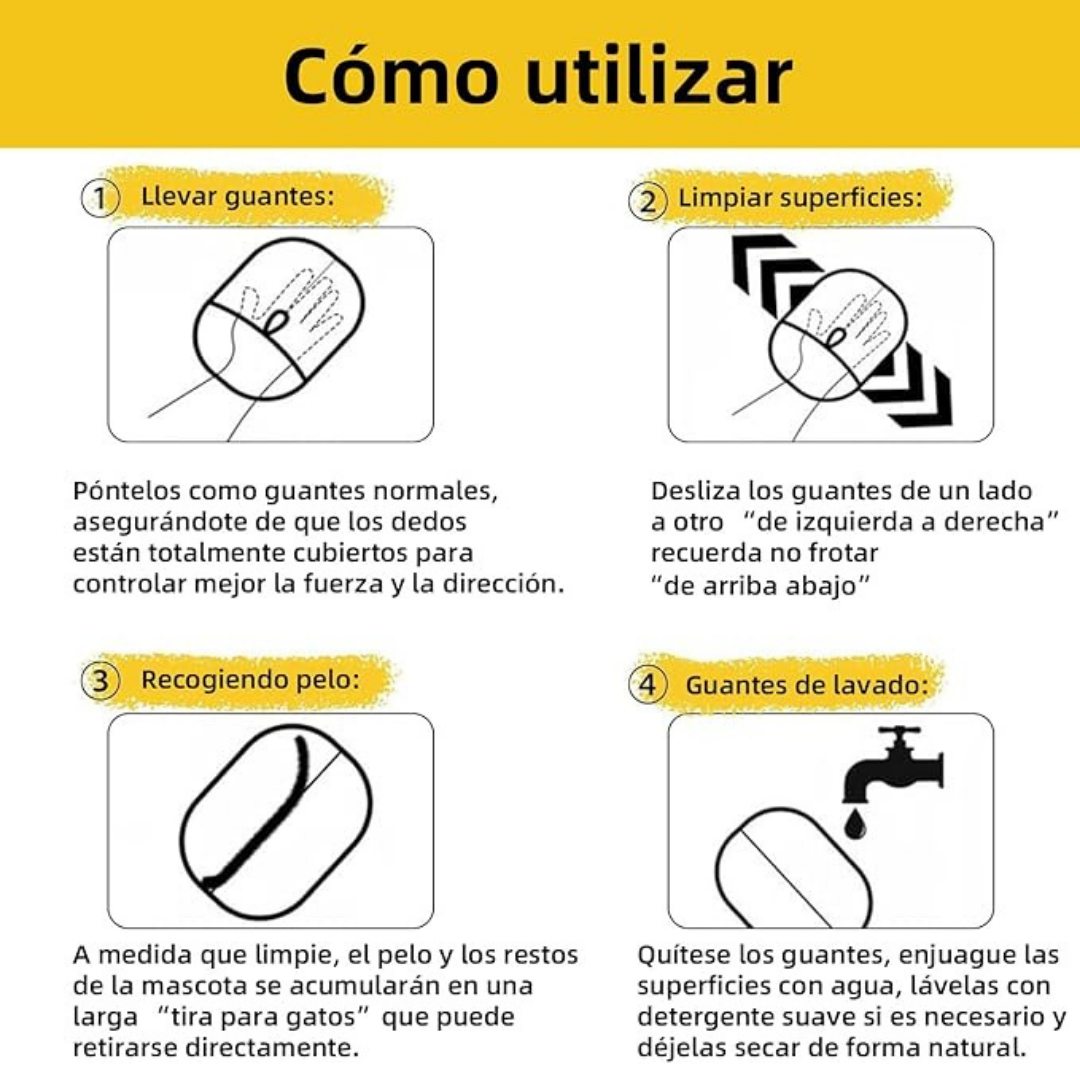 Guante Imán de Pelos Kawiro™