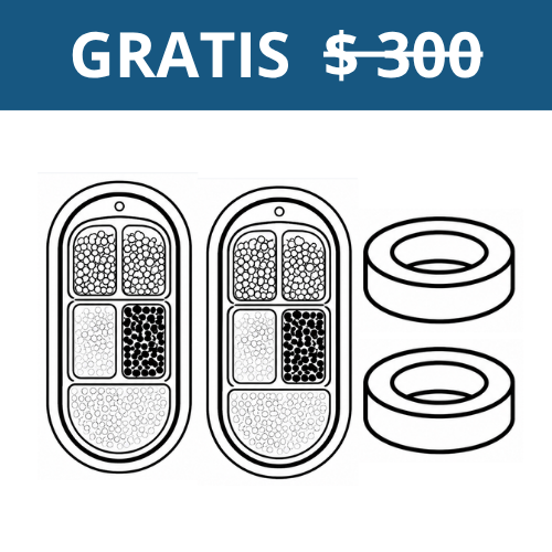 x 2 Filtros de repuesto