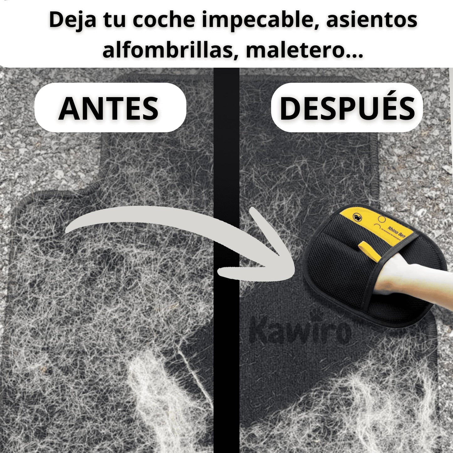 Guante para eliminar pelos de mascota™