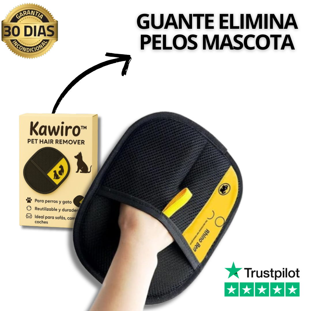 Guante para eliminar pelo de mascota™