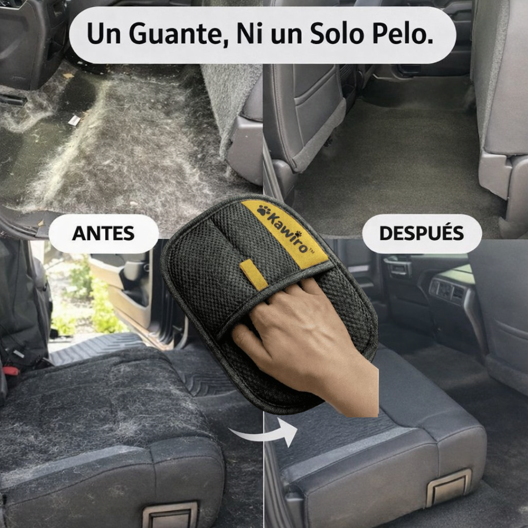 Guante para eliminar pelo de mascotas™