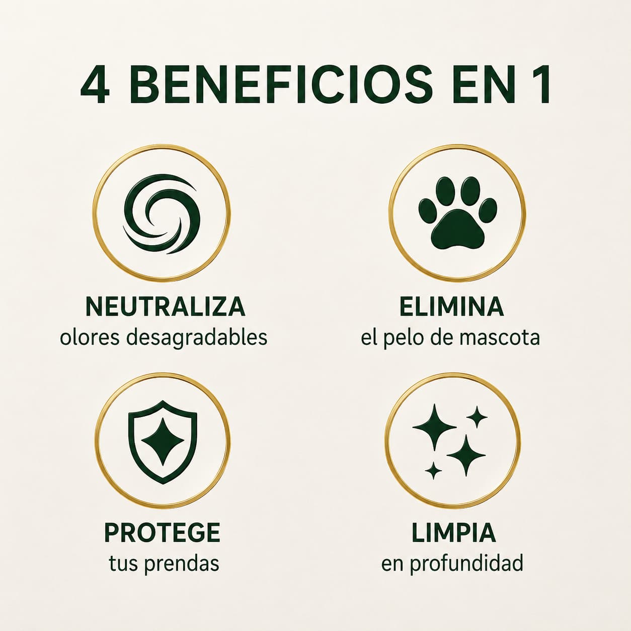 Elimina olores y pelos de ropa™