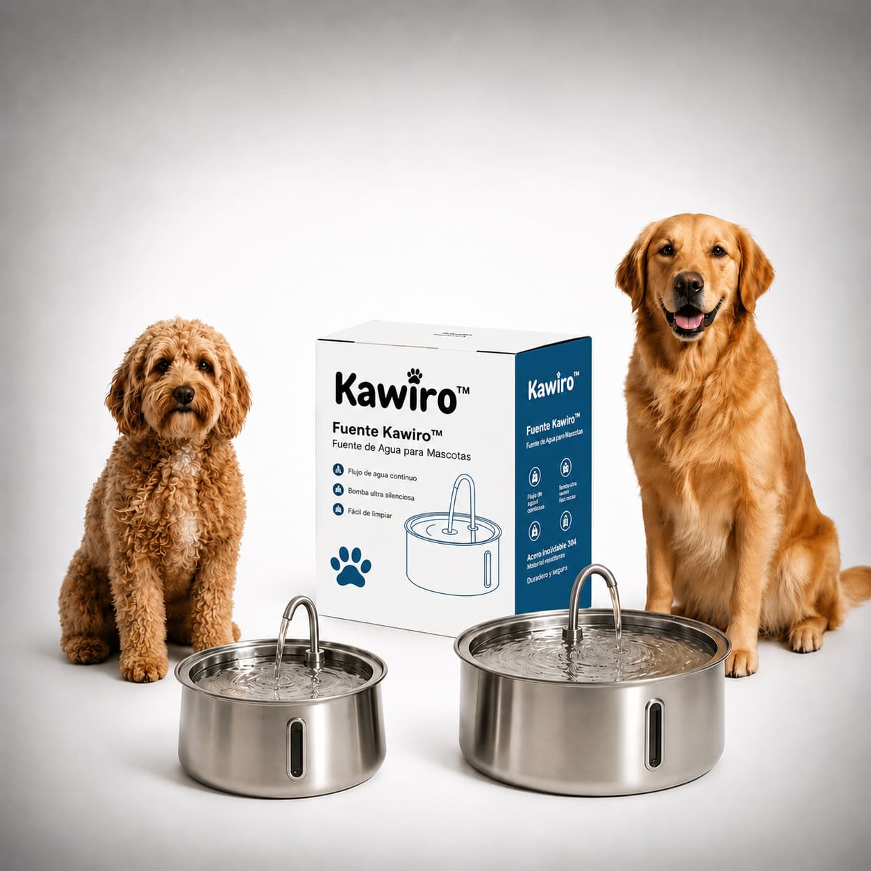 Fuente Kawiro™ - Hidrata y Protege de Bacterias