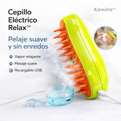 Cepillo Vapor 3 en 1  que Deja su Pelo Suave y sin Enredos™
