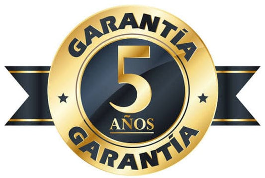 5 Años de Garantía